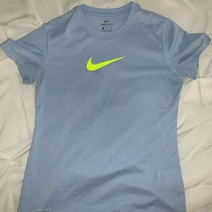 Blue Nike DriFit Shirt